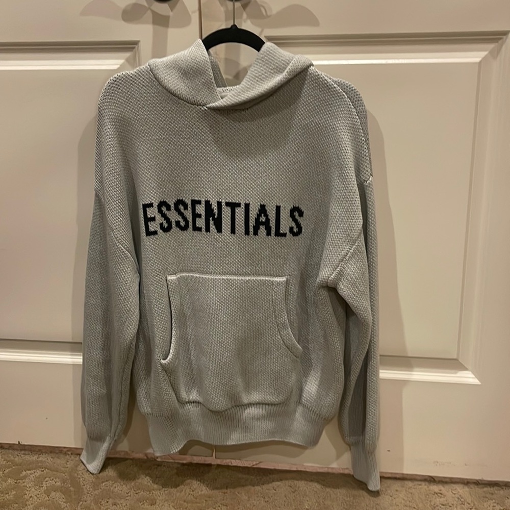 FOG knit hoodie